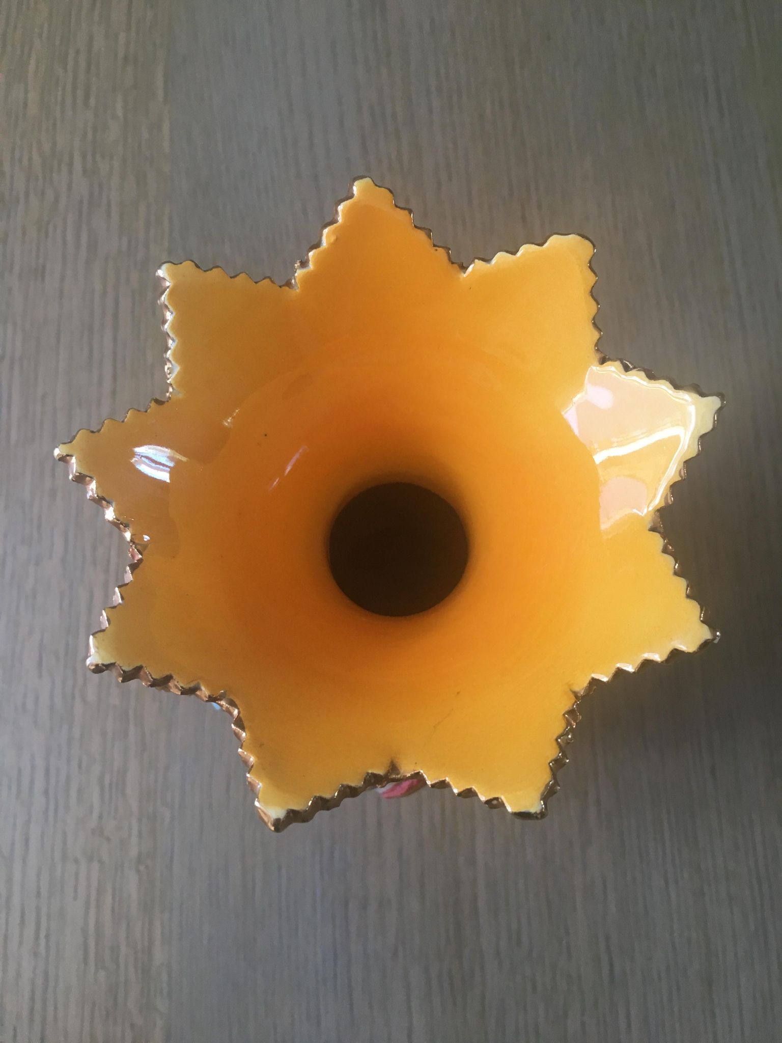 Vintage ceramic vase stamped Céroc Monaco
