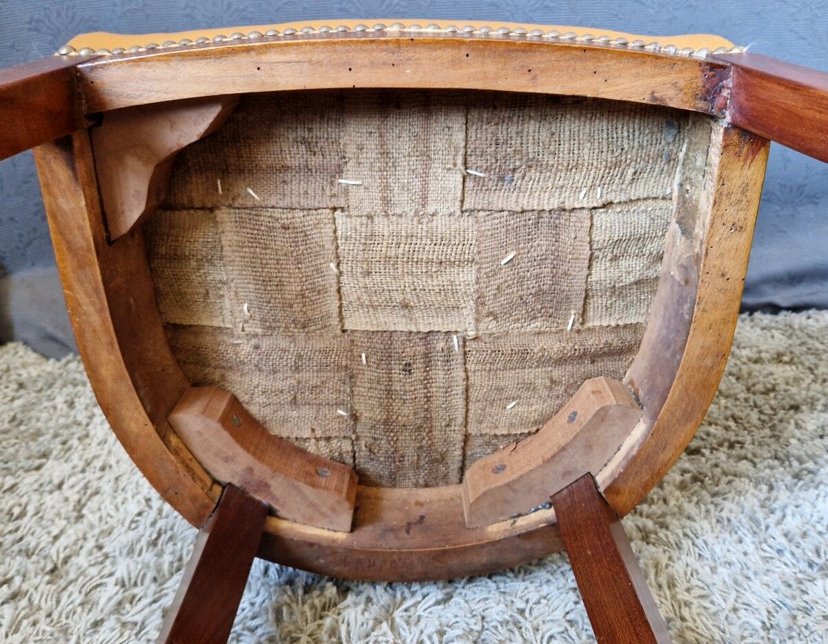 Mahogany office chair
