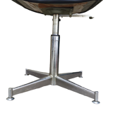 Desk 1960/1970 signed ciolino in accajou