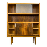 Display Cabinet in Walnut from Bytom Furniture Factory, 1960s