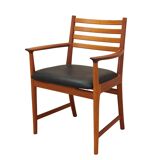 Chaise en teck, design danois, années 1970, production : Danemark