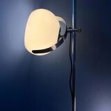 White vintage Dijkstra mushroom floor lamp