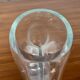 Trio of vintage molded glass vases from the 70s