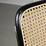 Vintage black B32 Cesca chair by Marcel Breuer, 80s