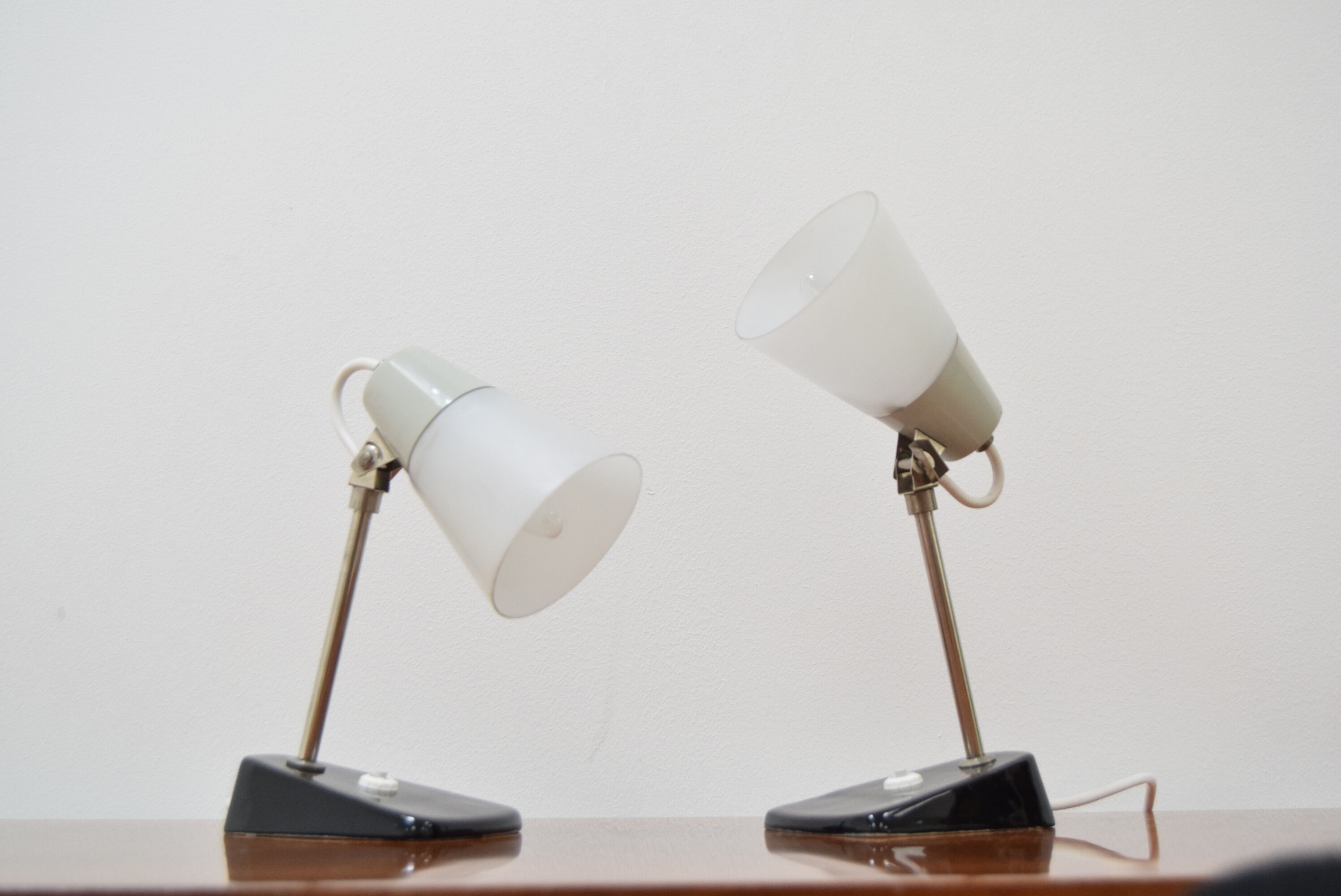 Pair of Mid-century Table Lamps, 1970’s.