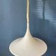 White Space Age Suspension "Witch Hat" Mid-Century