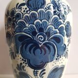 Petit vase de Delft bleu peint à la main