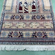 Tapis irakien en laine fait main - 1m80x1m