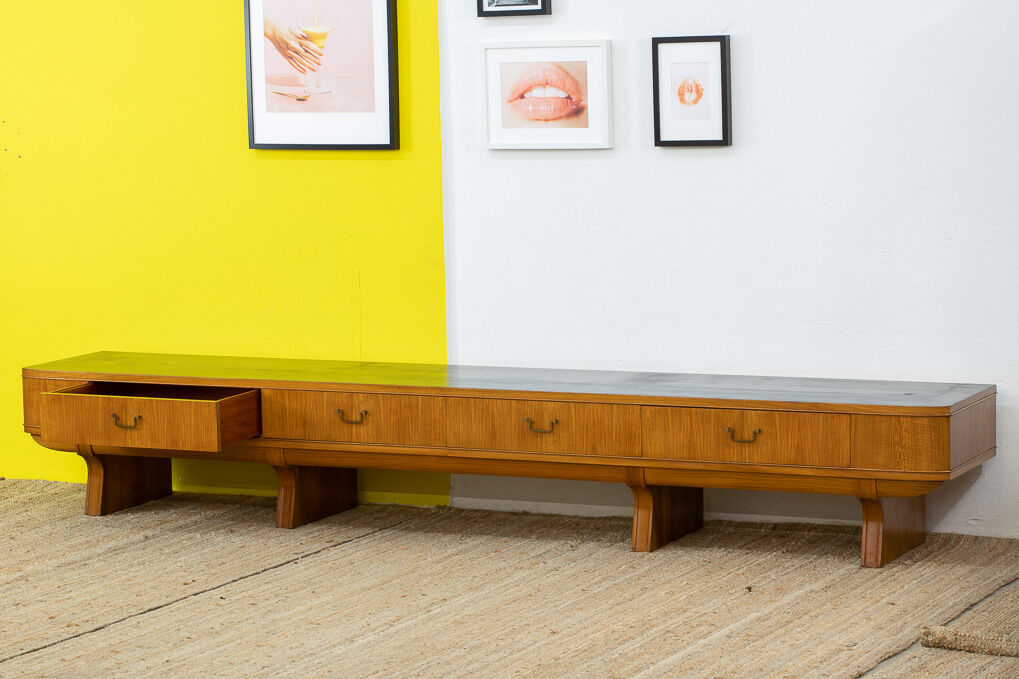 Vintage Scandinavian Enfilade – 300 cm