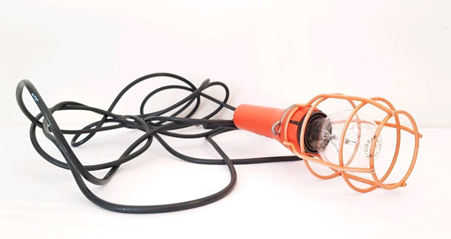 Vintage orange lamp 70s