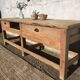 Établi en bois brut