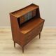 Walnut secretary, Danish design, 1970s, production: Denmark