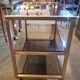 Brass serving table 1970