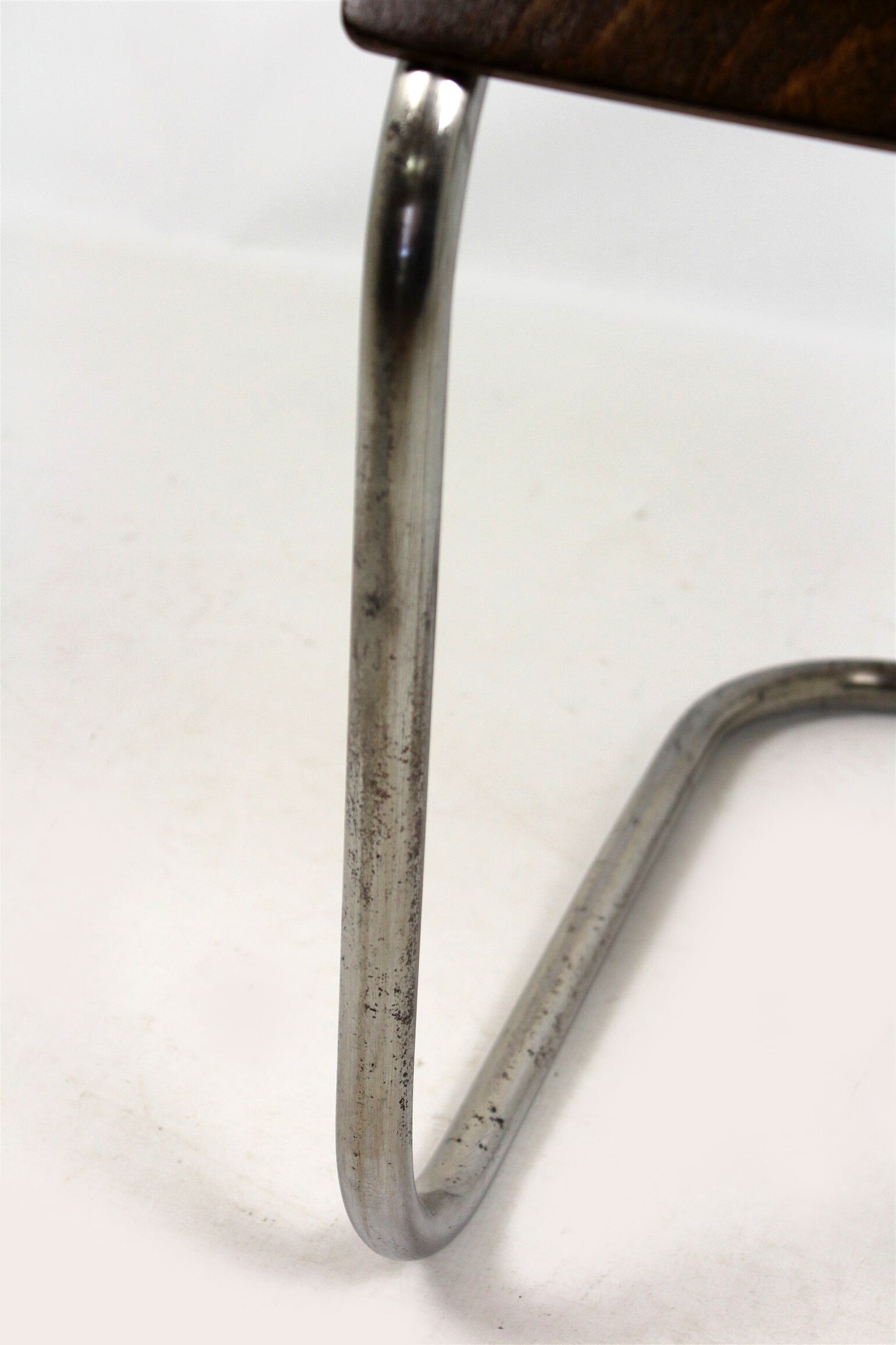 Bauhaus chrome Picollo stool by Mart Stam for Mücke-Melder, 1930s