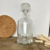 Vintage whisky decanter cut glass