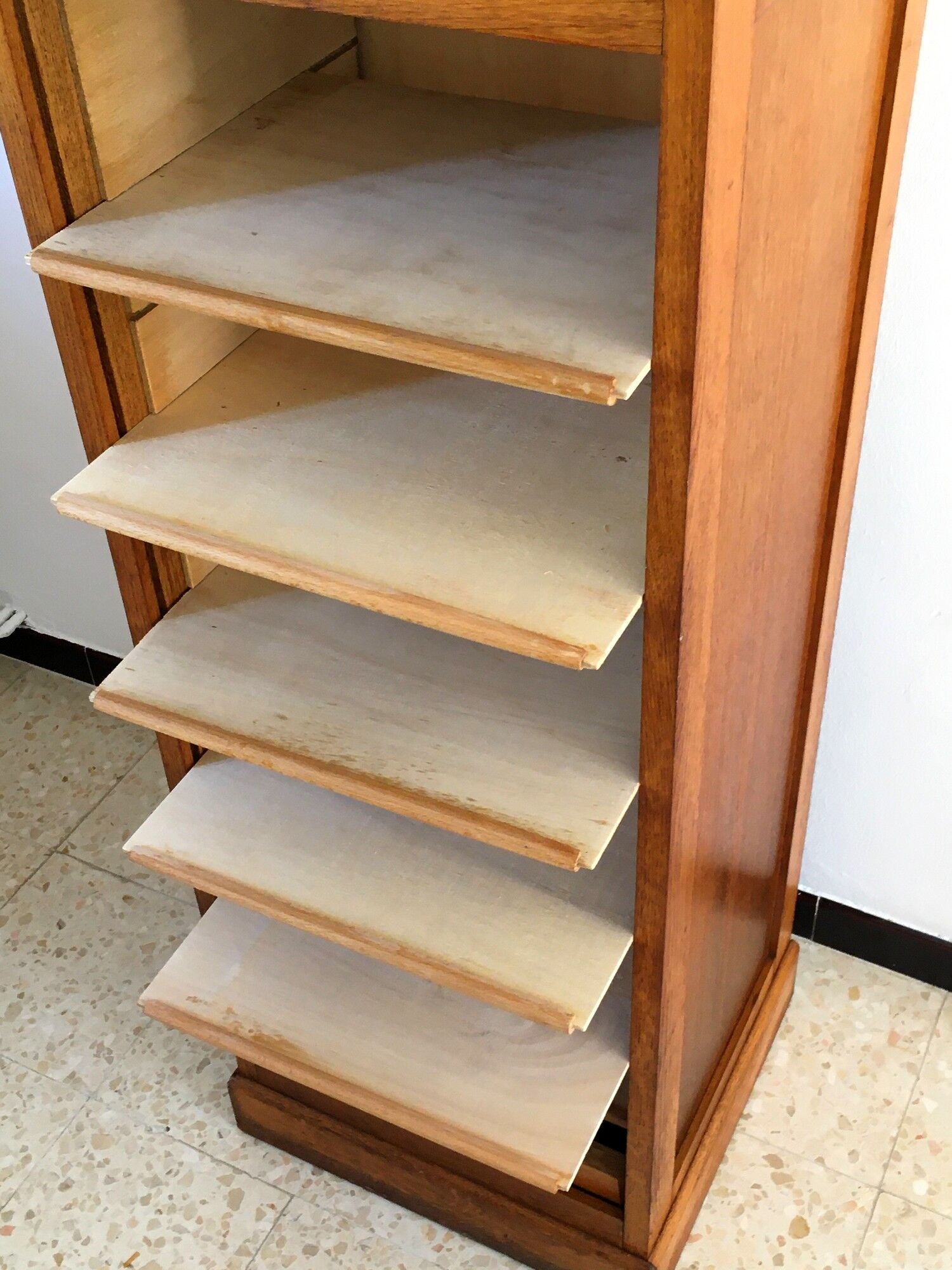 Vintage curtain binder 50s