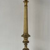Lamp pique candle gilded bronze 60 cm, nineteenth century.