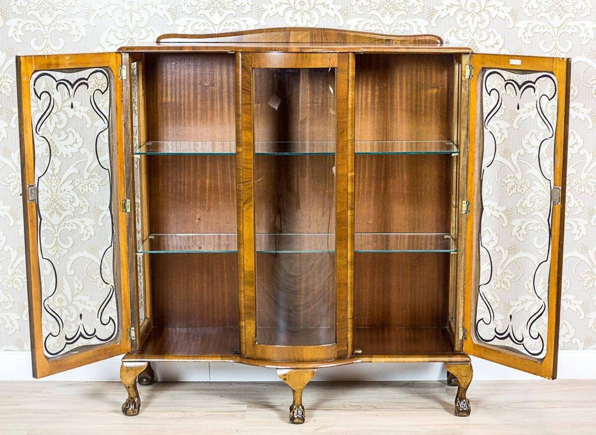 Chippendale Display Cabinet, 1960s