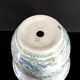 Important Chinese cache-pot with naturalistic floral and animal decoration – 20th century