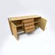 Beautiful Vintage Bamboo Sideboard in Gabriella Crespi style, Italy Circa 1970