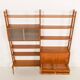 Scandinavian free standing teak wall unit, Norway 1960s.