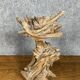 Brutalist art: large sculpture made from a teak root around 1970