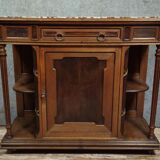 Meuble bas ancien de type buffet / dressoir / desserte style Louis XVI