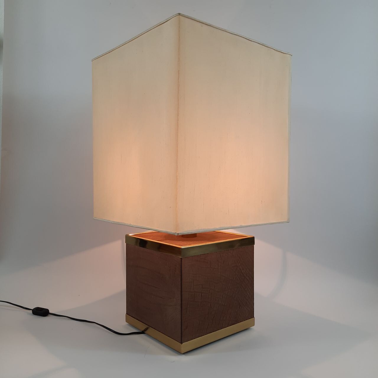 Four table lamps