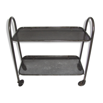 Wheelchair service - service cart - perforated - metal folding table