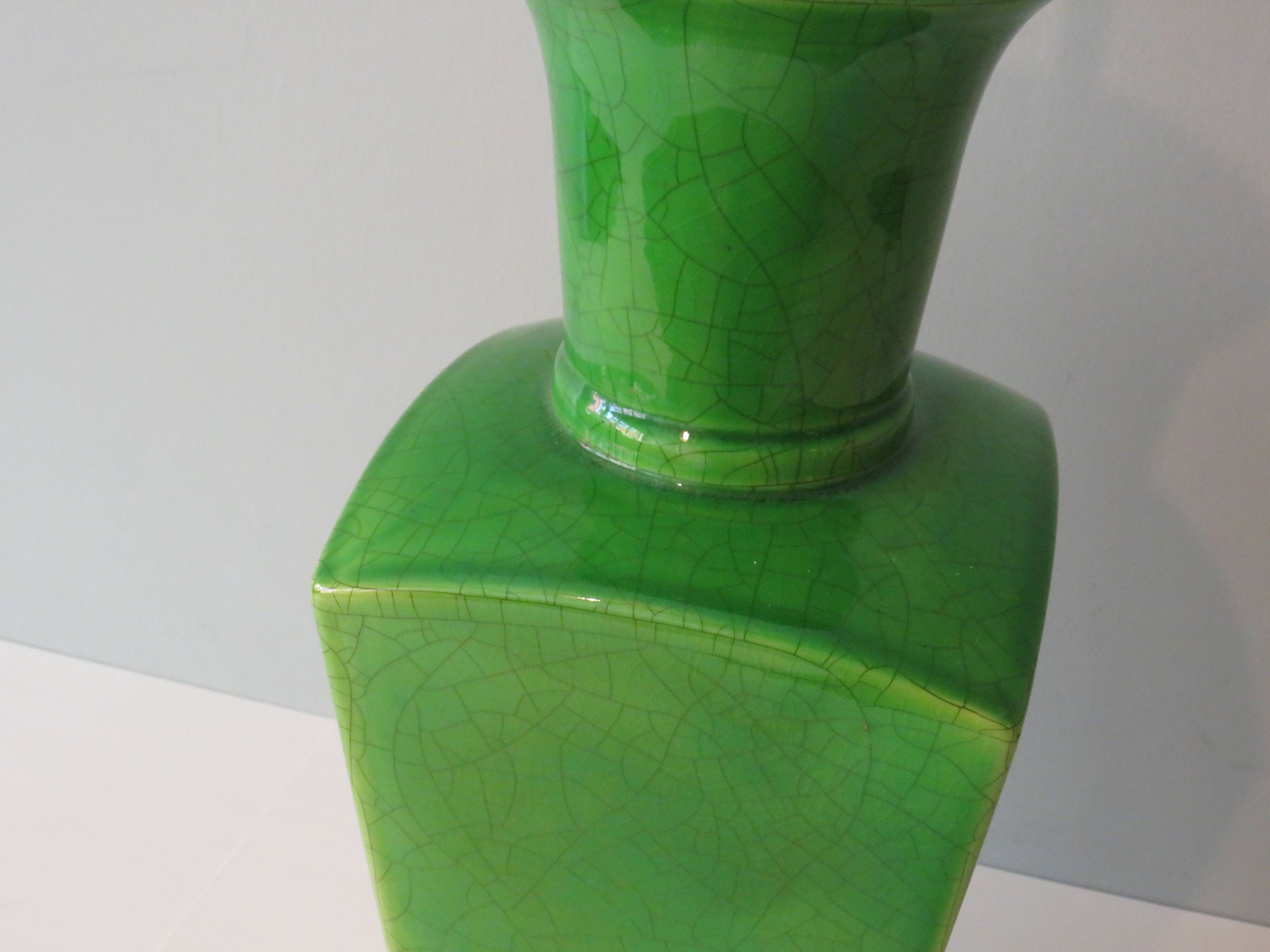 Vintage ceramic lamp foot from the 1970s