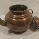 Theiere en cuivre et laiton ancienne