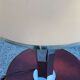 Lamp of the 70s in chrome metal original lampshade