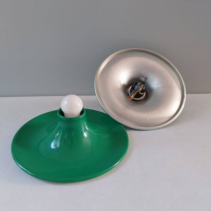 Set de 2 appliques design Italien années 70