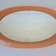 Orange Space Age Mirror Vintage Plastic Wall Mirror Mid Century Modern 1970