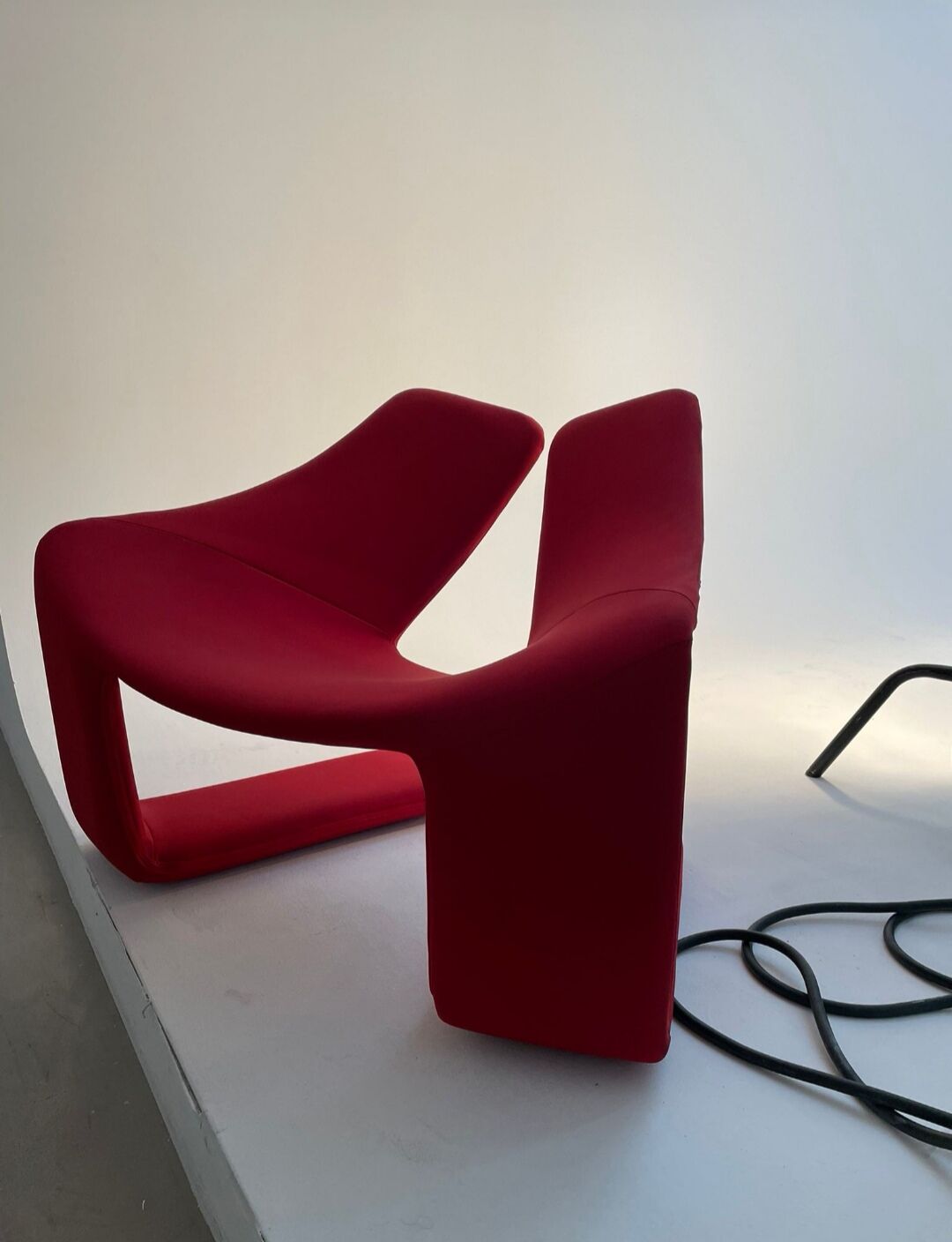 Zen Pierre lounge armchair by Kwok Hoi chan for Steiner Paris, 1970