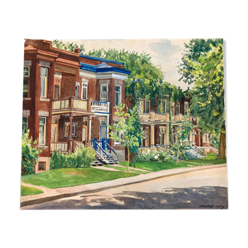 Vintage watercolor
