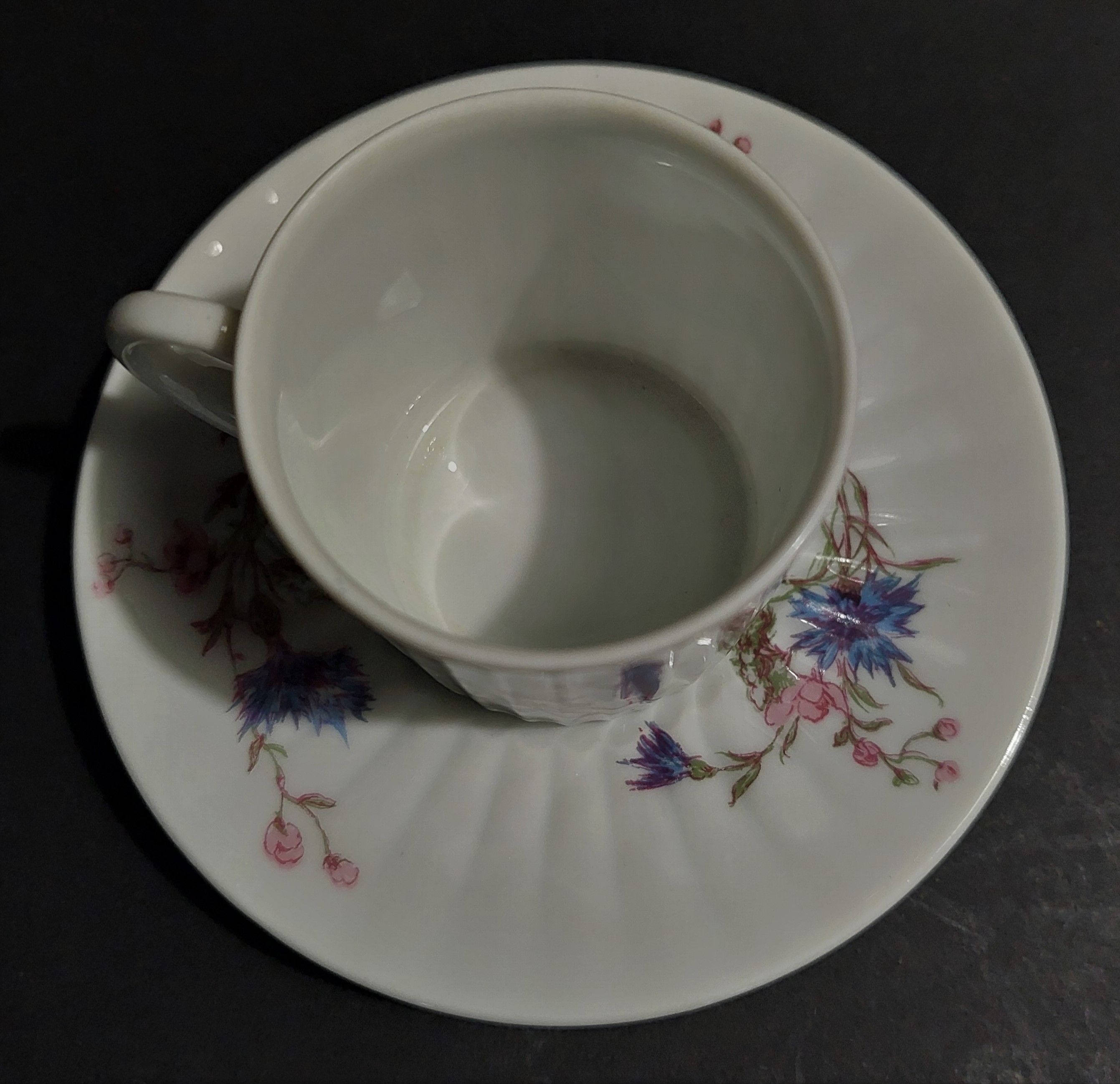 Limoges porcelain cup Gérard Dufraisseix Abbot 1900