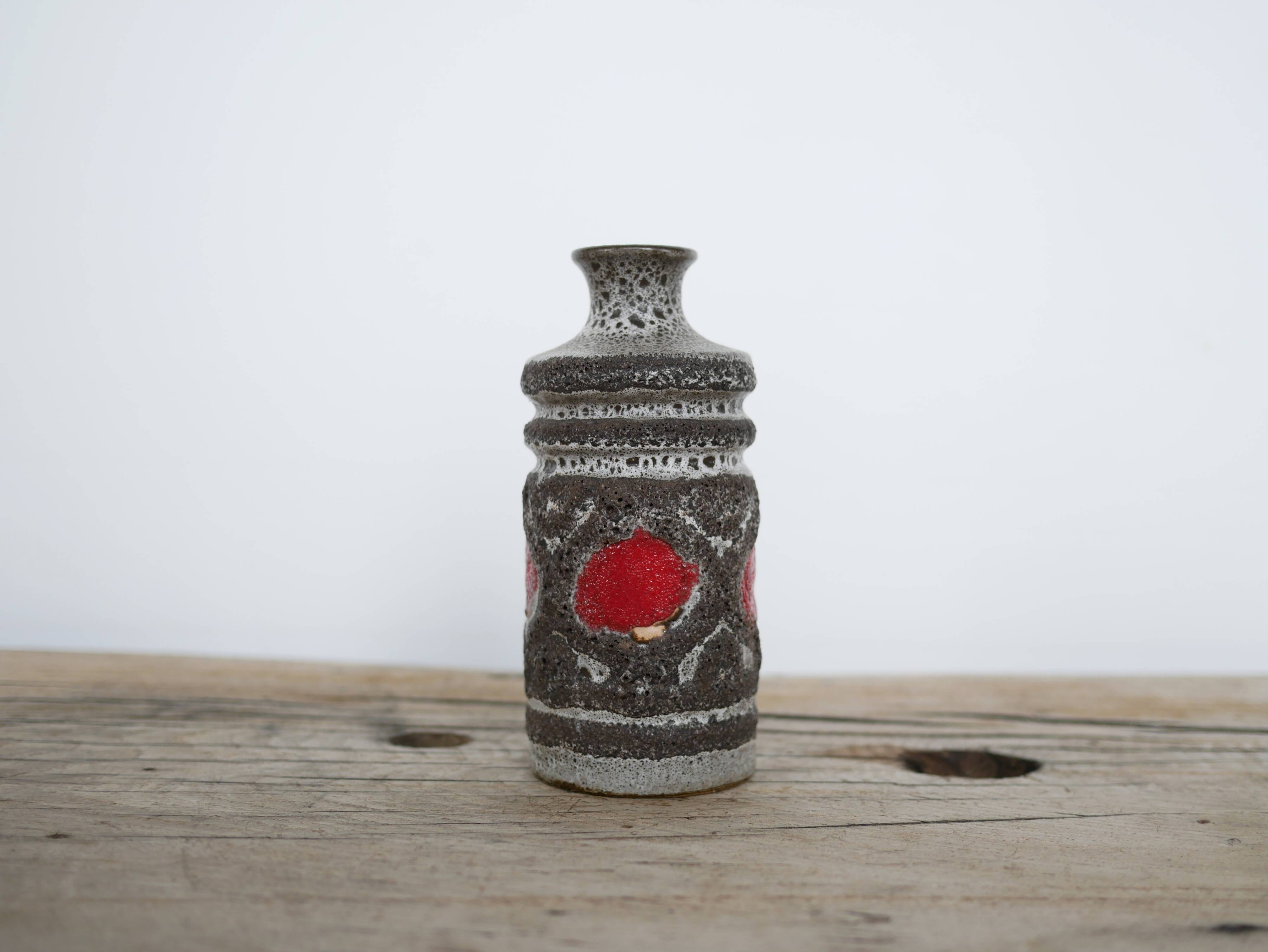 Vase vintage en céramique VEB Haldensleben Keramik, Allemagne