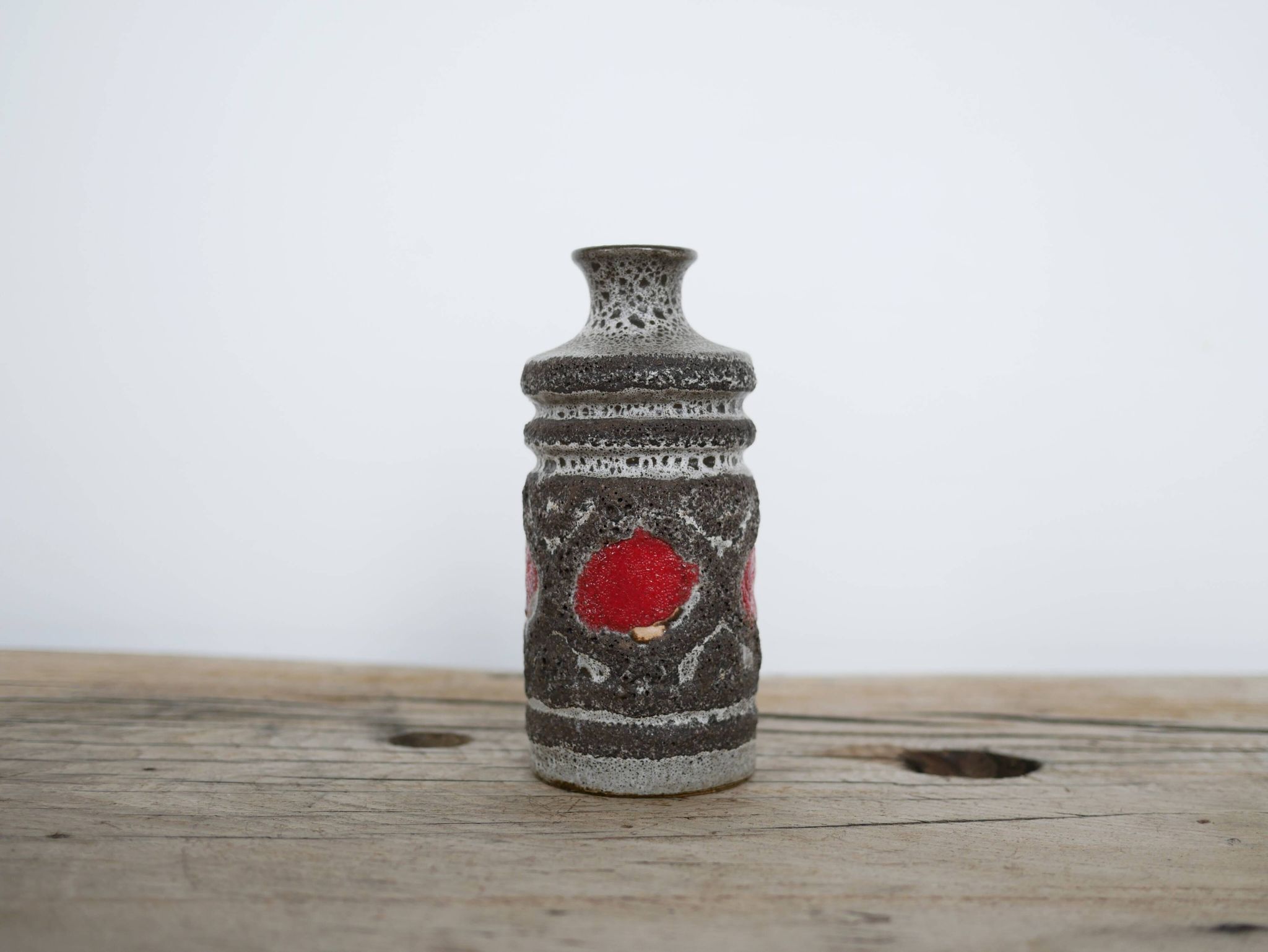 Vase vintage en céramique VEB Haldensleben Keramik, Allemagne