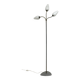 Lampadaire à 3 flûtes, circa 1950