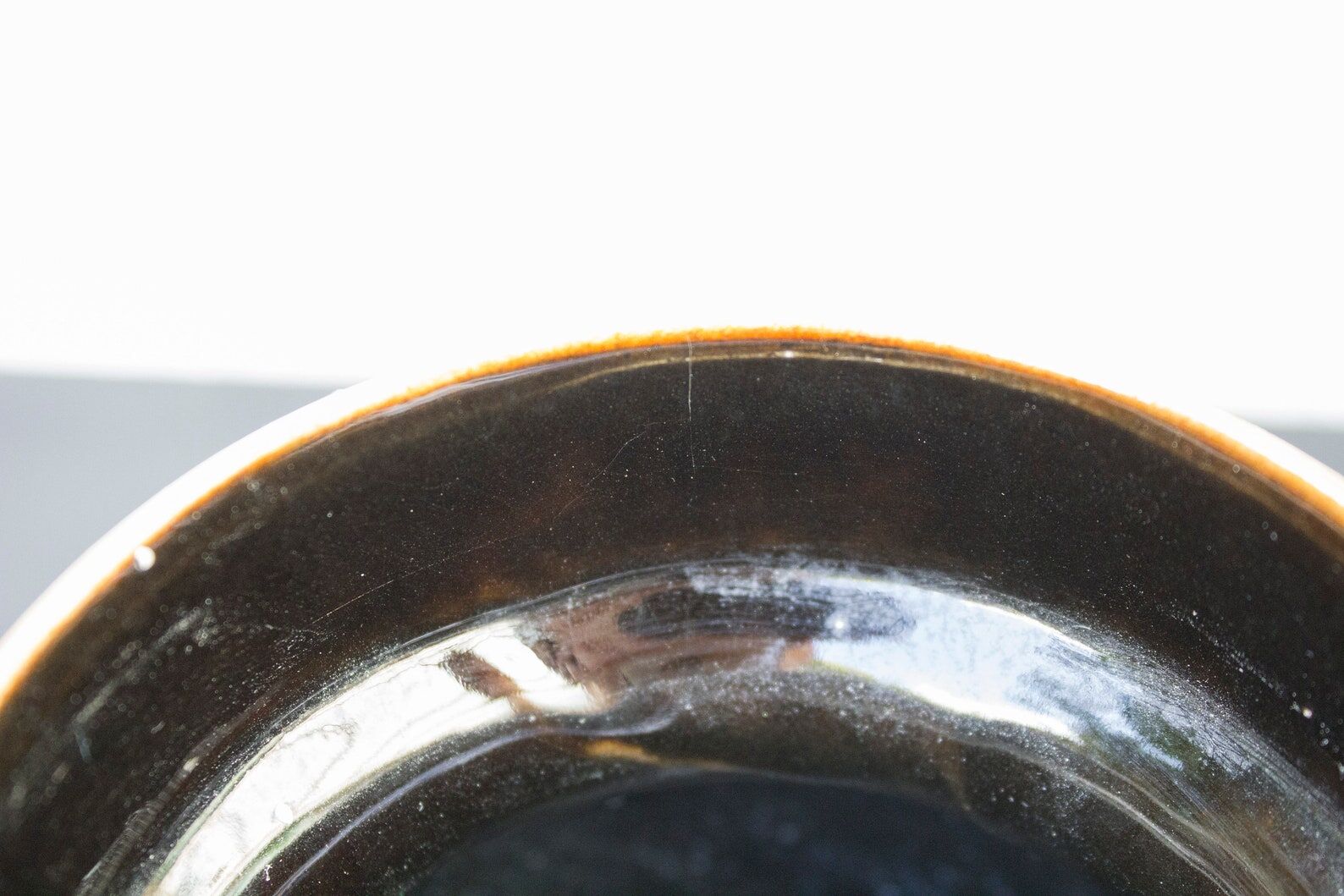Vase floral vintage, céramique ouest-allemande, Allemagne de l’Ouest