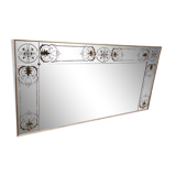 Bistro mirror - eglomised glass brasserie