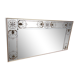 Bistro mirror - eglomised glass brasserie