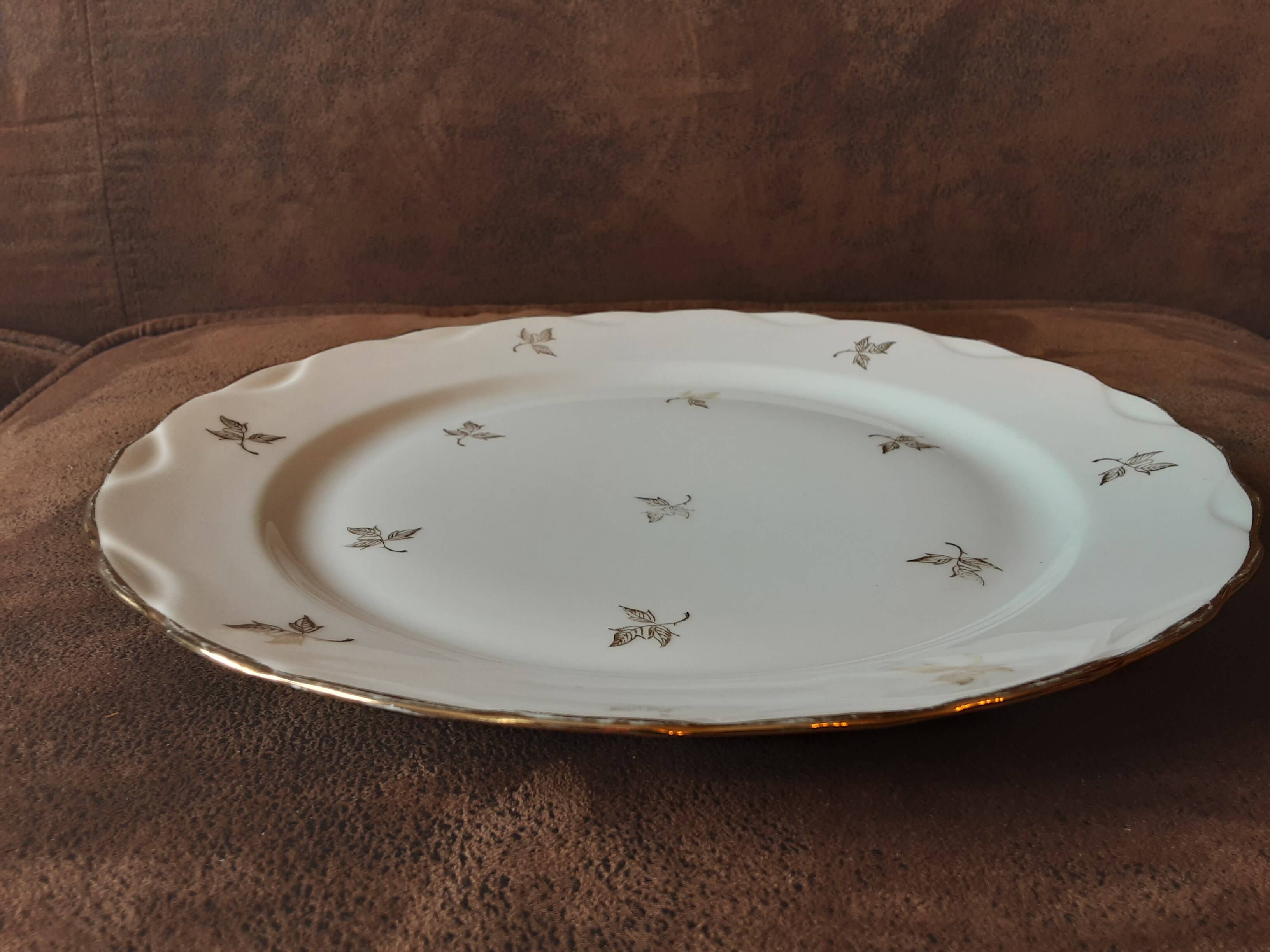 Set of 6 M&S Fine Porcelain Dinner Plates