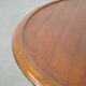 Round antique English side/wine table from the mid-19th century