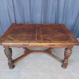 Rustic table XIXth in oak