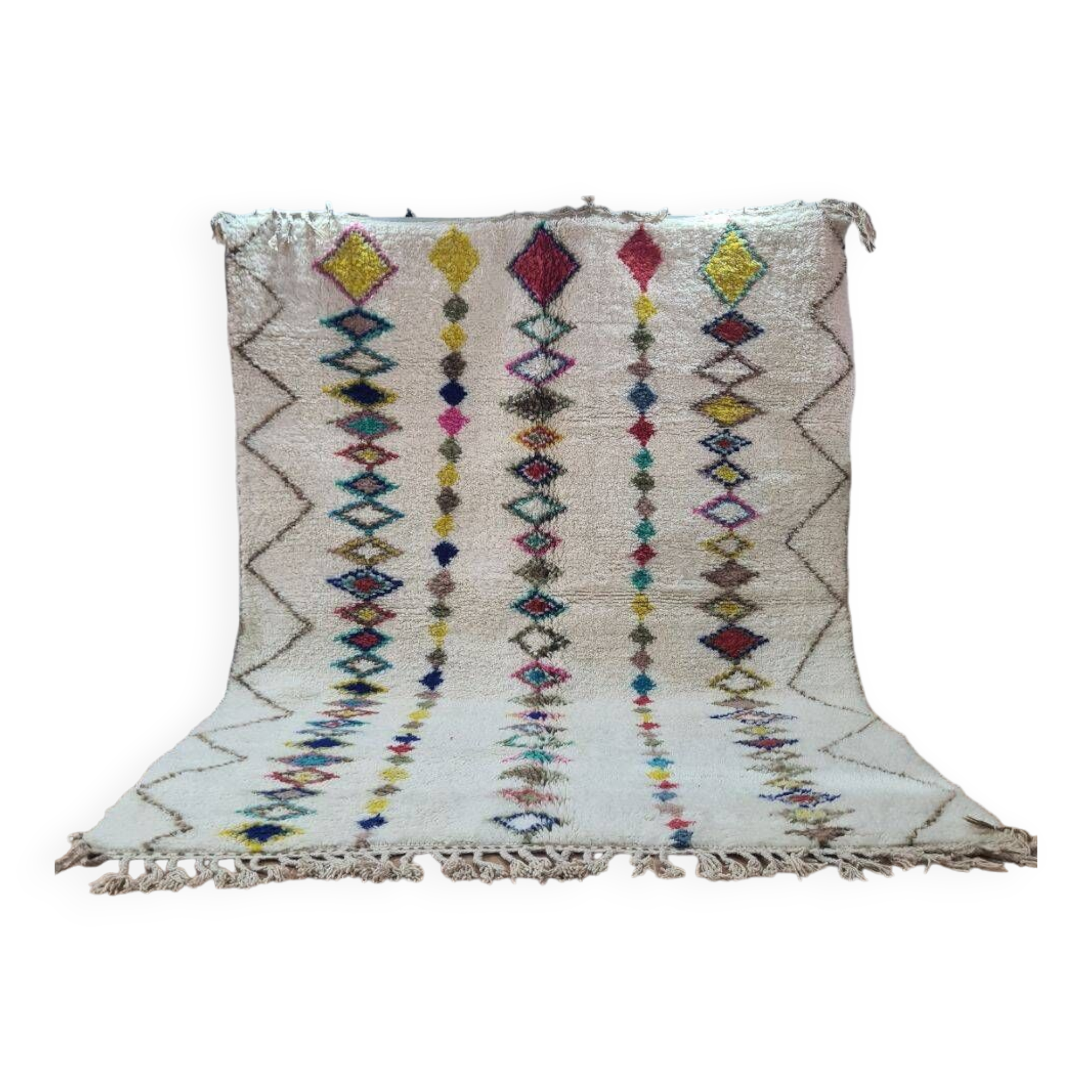 Handmade Beni Ouarain rug 300x200 cm