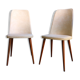 2 chairs barrel skaÏ years 50-60