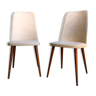 2 chairs barrel skaÏ years 50-60