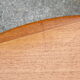 Danish teak extendable round table of the years 60